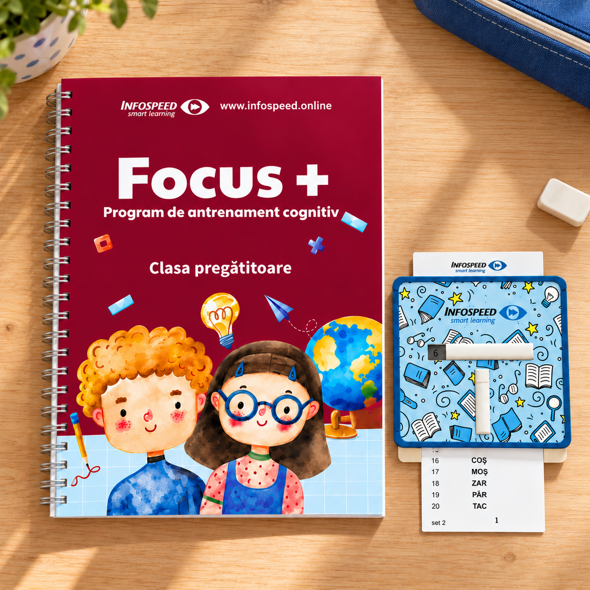 Pachetul pentru Școală - Focus Plus Clasa Pregătitoare și Focus Vizual